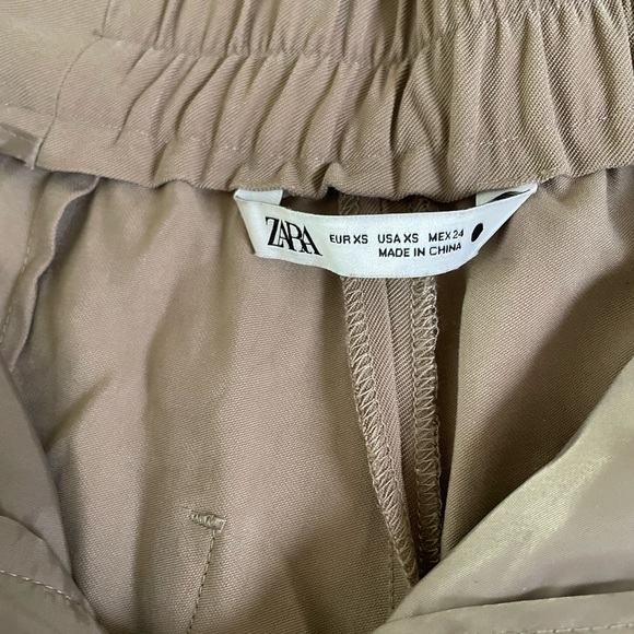 ZARA Tan Pants - Picture 2 of 3